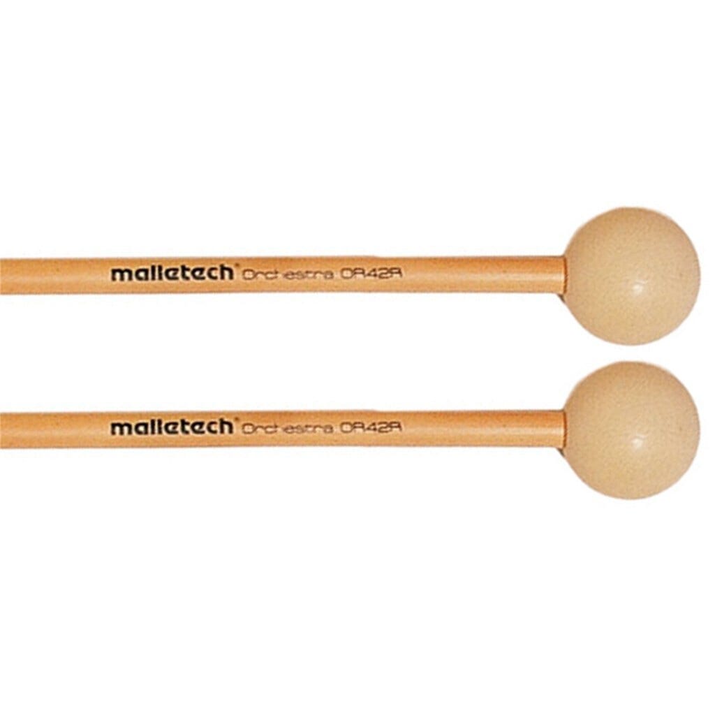 Malletech Orchestral Series Xylophone Mallets - Rattan