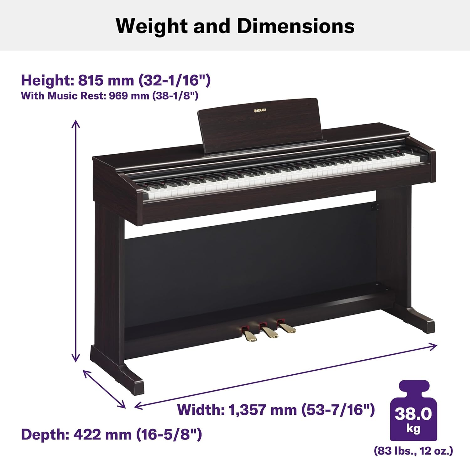 Yamaha Arius 88-Key Digital Piano