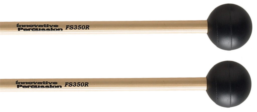 Innovative Percussion FS350R Very Hard Rubber Rattan Marimba Mallets