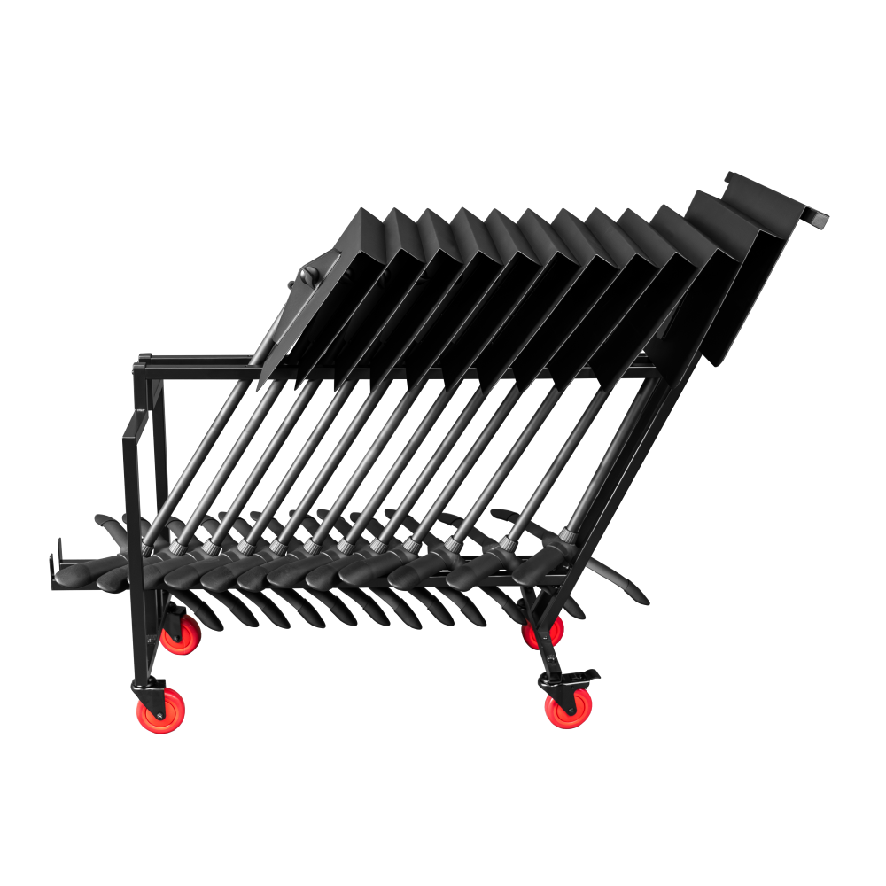 Gator Sheet Music Stand Cart - 12 Stand Capacity