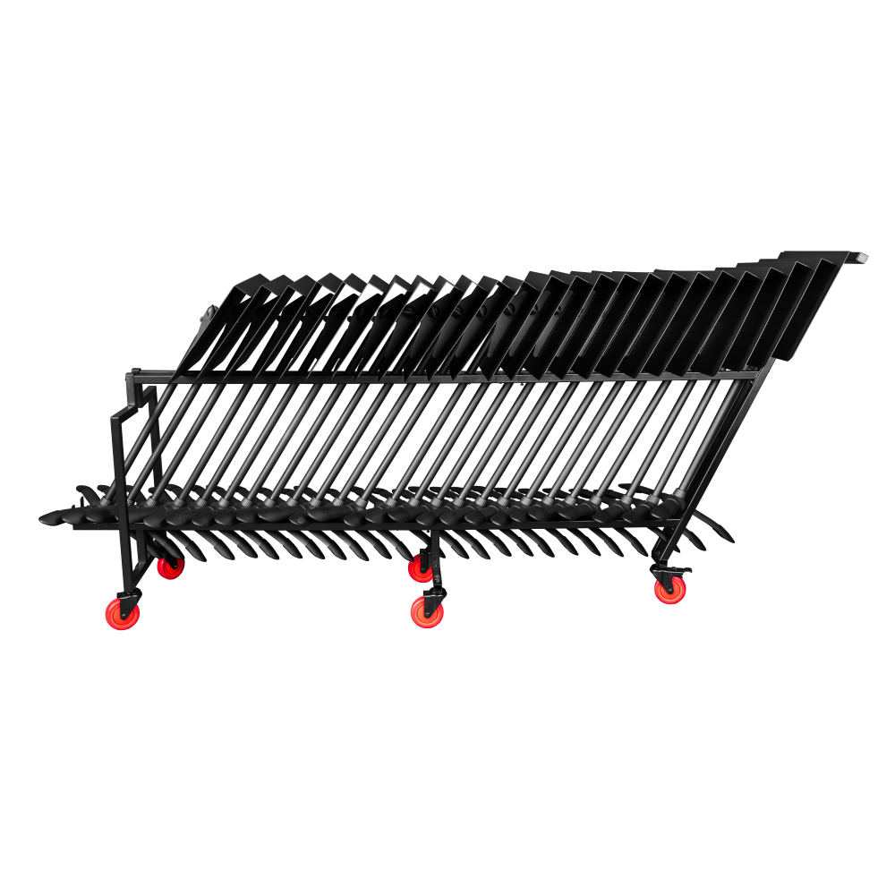 Gator Sheet Music Stand Cart - 25 Stand Capacity