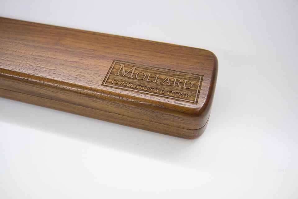 Mollard Premier Baton Case - Walnut