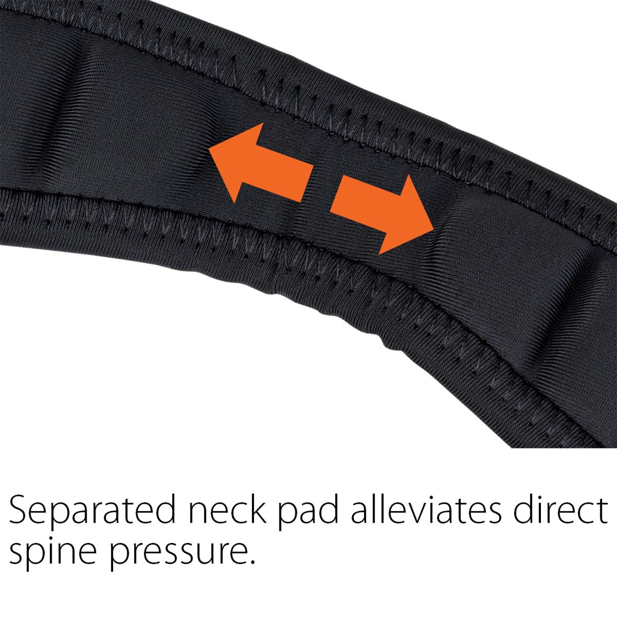 Protec Saxophone Neck Strap - Less Stress Neoprene, Metal Snap, Size 22" Regular (Black)