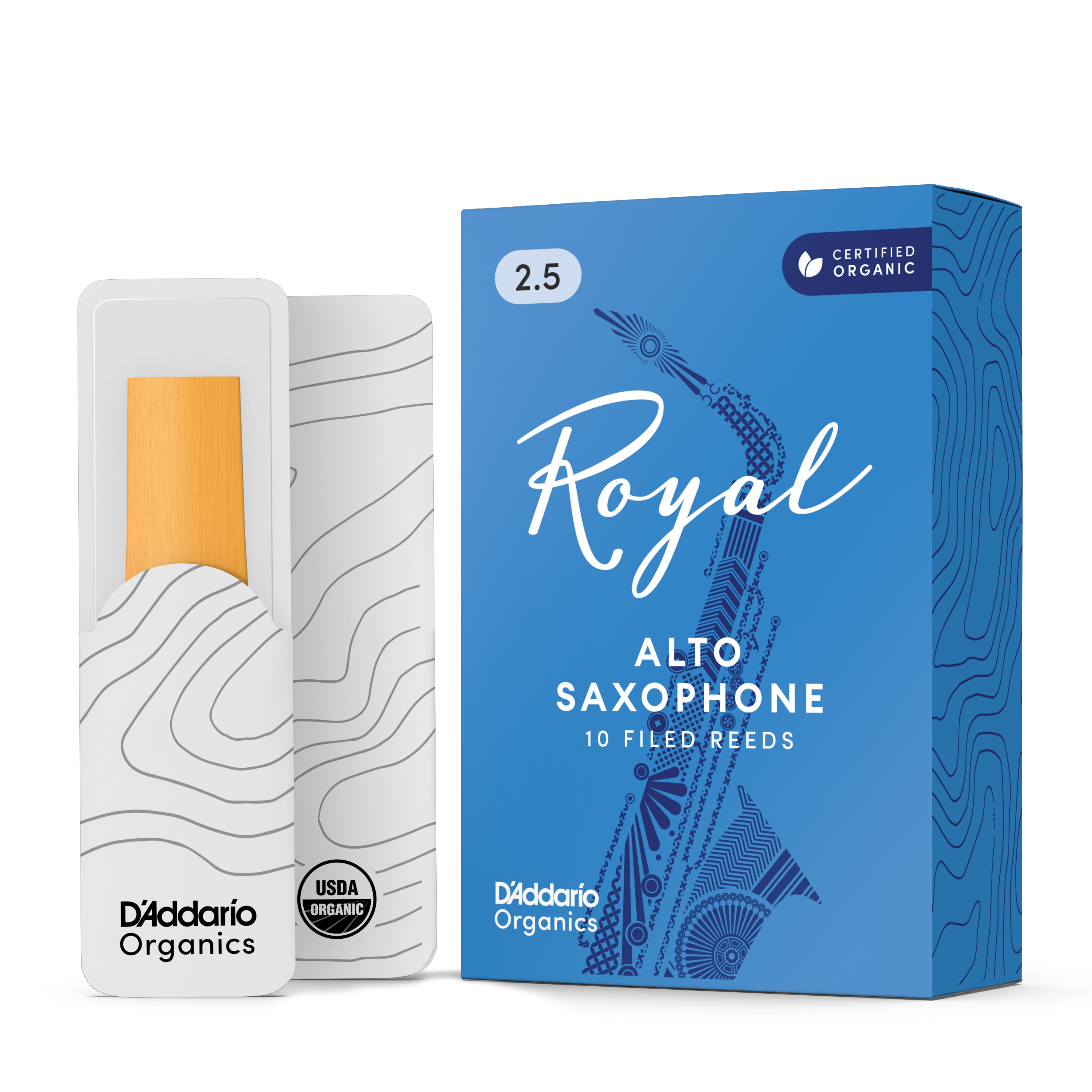 Rico Royal Alto Saxophone Reeds (Box of 10)