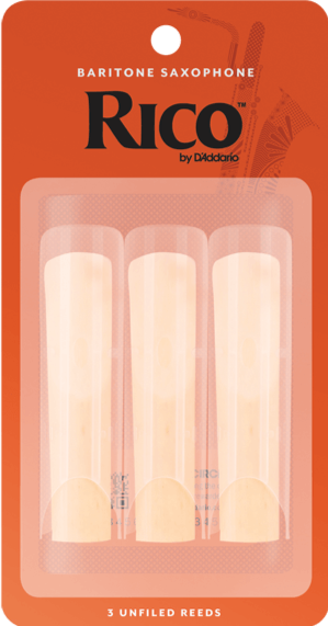 Rico Baritone Saxophone Reeds (3 pack)