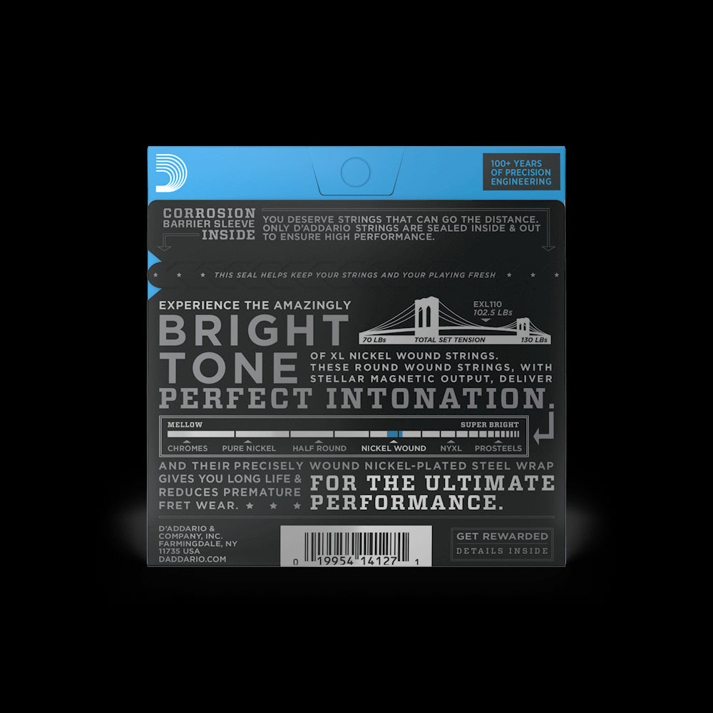 D'Addario Regular Light Electric Guitar Strings 10-46