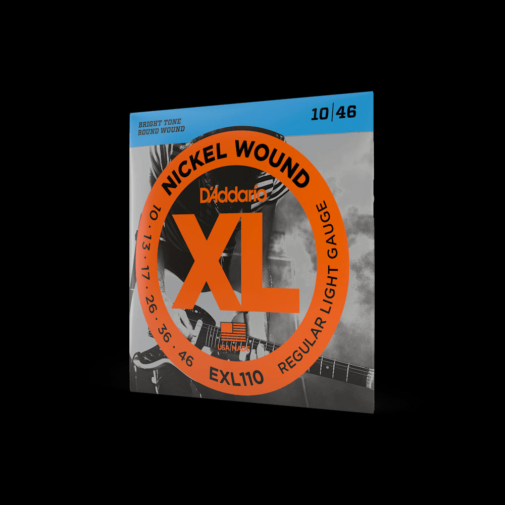 D'Addario Regular Light Electric Guitar Strings 10-46