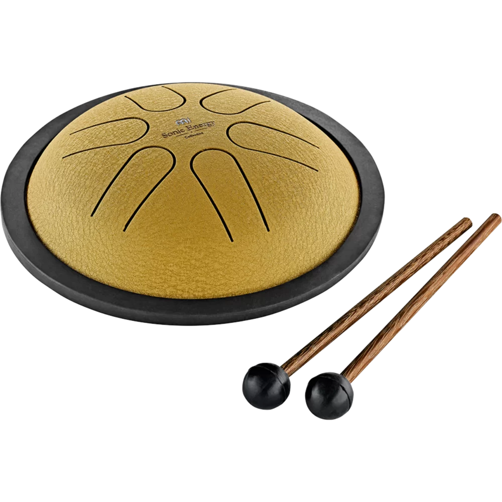 Meinl Sonic Energy Mini Steel Tongue Drum - B Major - Gold