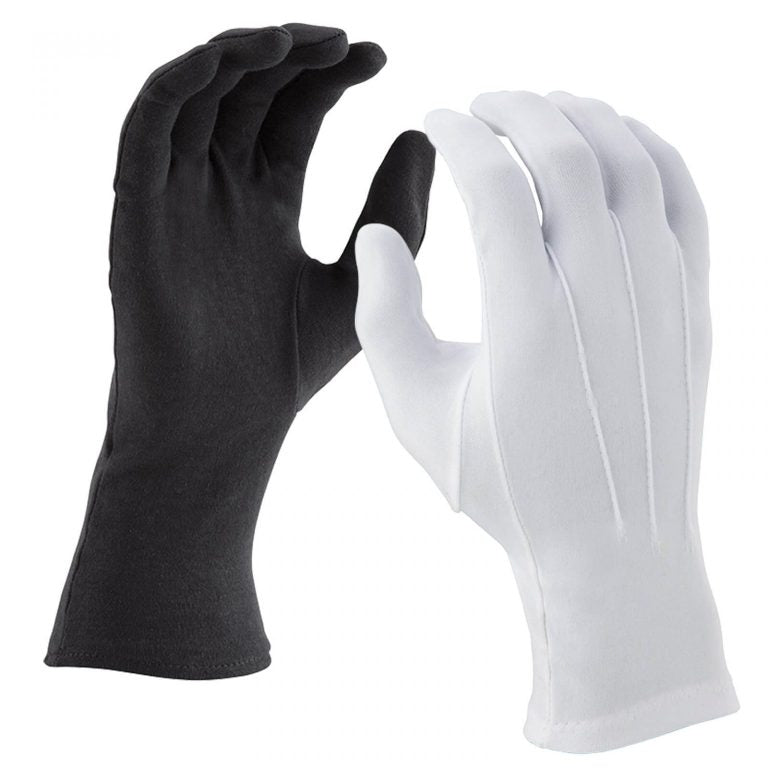 DSI Nylon Marching Band Gloves - Long Wrist