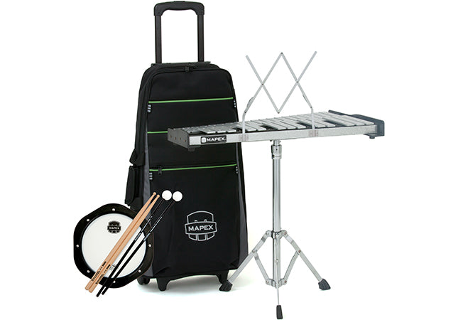 Mapex Backpack Percussion Kit With Integrated Roller Bag