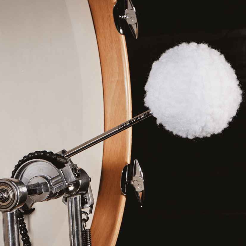 Vic Firth VicKick Beater, Fleece-Covered Felt