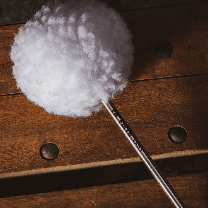 Vic Firth VicKick Beater, Fleece-Covered Felt