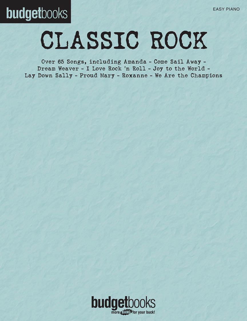 Classic Rock - Really Easy Piano - Autori Vari - Editore Hal