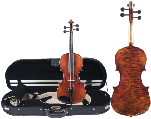 【4/4 バイオリンセット】Strad Label Violin Amati Sacconi Strad AAA 4/4 Violin Outfit