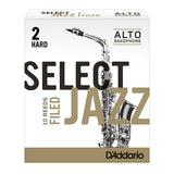 D'Addario Jazz Select Alto Sax Reeds (box of 10)
