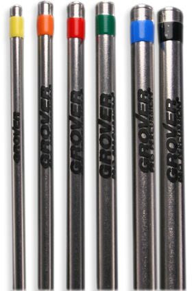 Grover Standard Alloy 303 Beater Set (6pc) w/ case