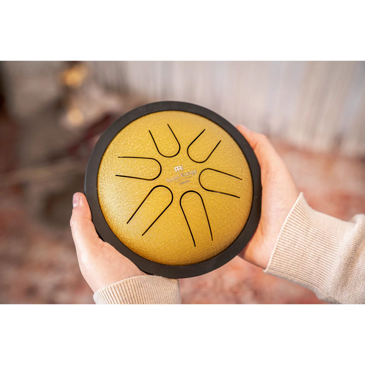 Meinl Sonic Energy Mini Steel Tongue Drum - B Major - Gold