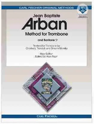 Arban's Famous Method For Trombone (and Baritone B.C.)