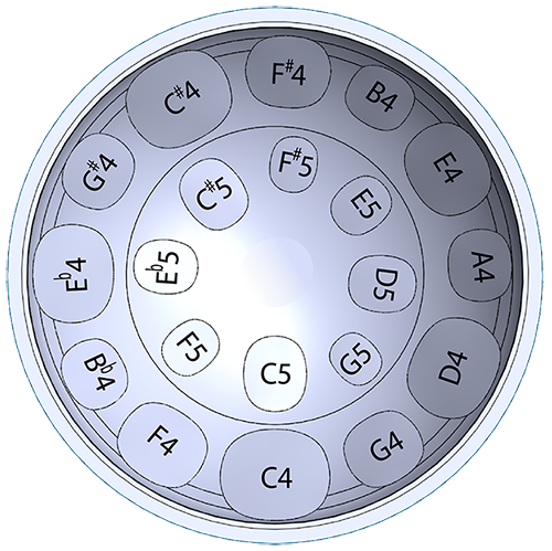 Panyard C20 Lead Steel Pan Drum