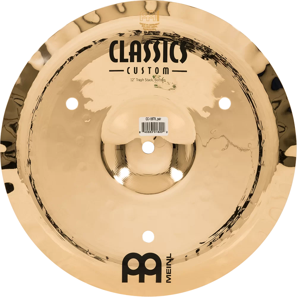 Meinl Classics Custom 12" Brilliant Trash Stack