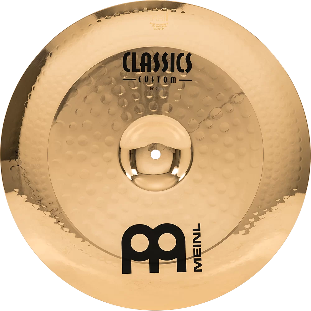 Meinl Classics Custom 16" Brilliant China Cymbal