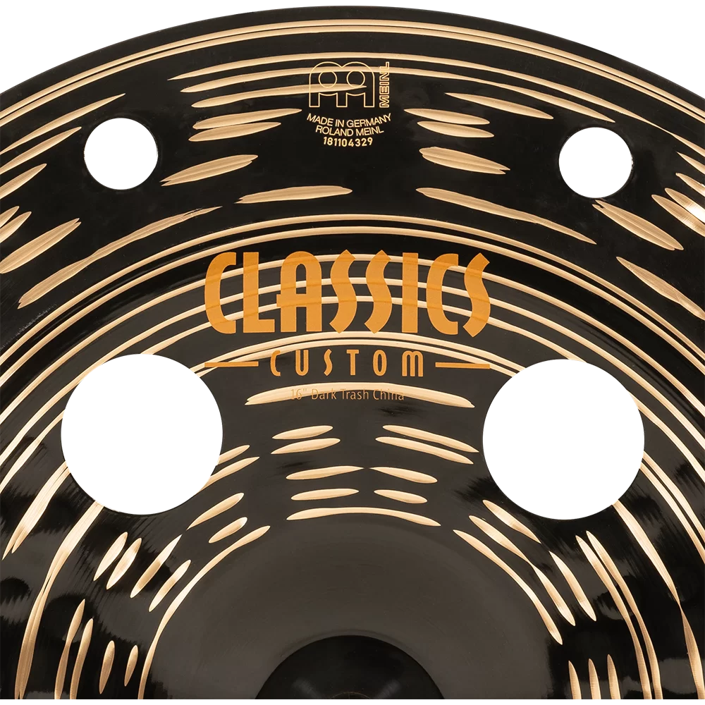 Meinl Classics Custom 16" Dark Trash China Cymbal