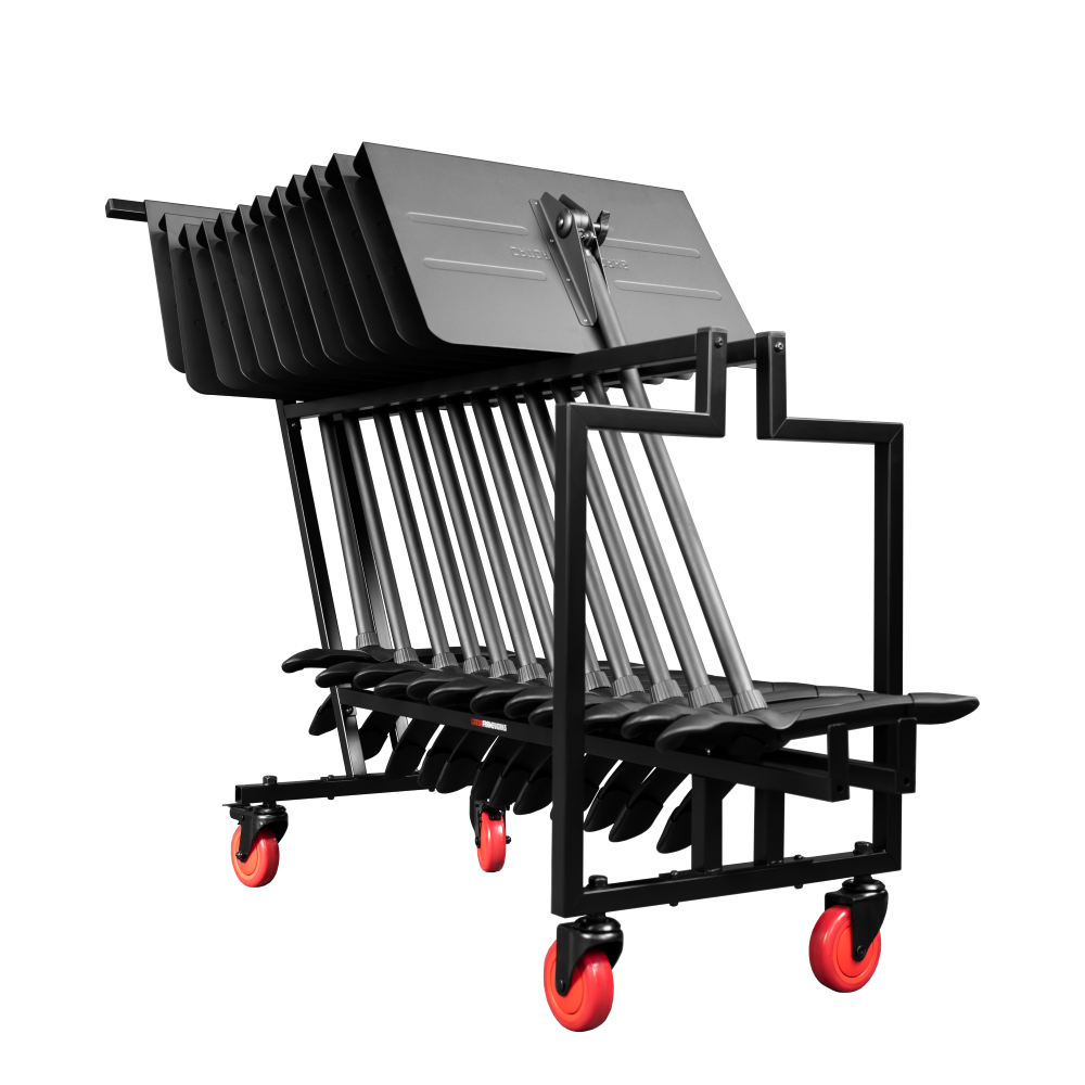 Gator Sheet Music Stand Cart - 12 Stand Capacity
