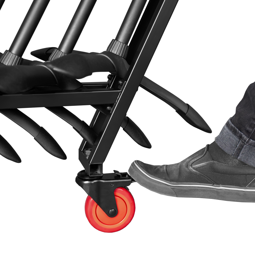 Gator Sheet Music Stand Cart - 25 Stand Capacity