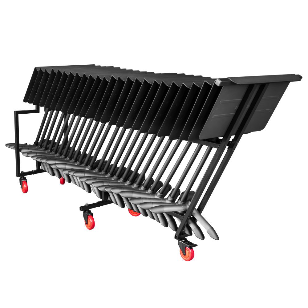 Gator Sheet Music Stand Cart - 25 Stand Capacity