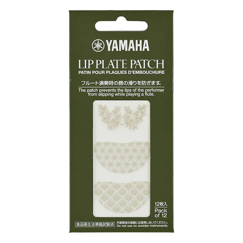 Yamaha Flute Lip Plate Patch - 12 Pack