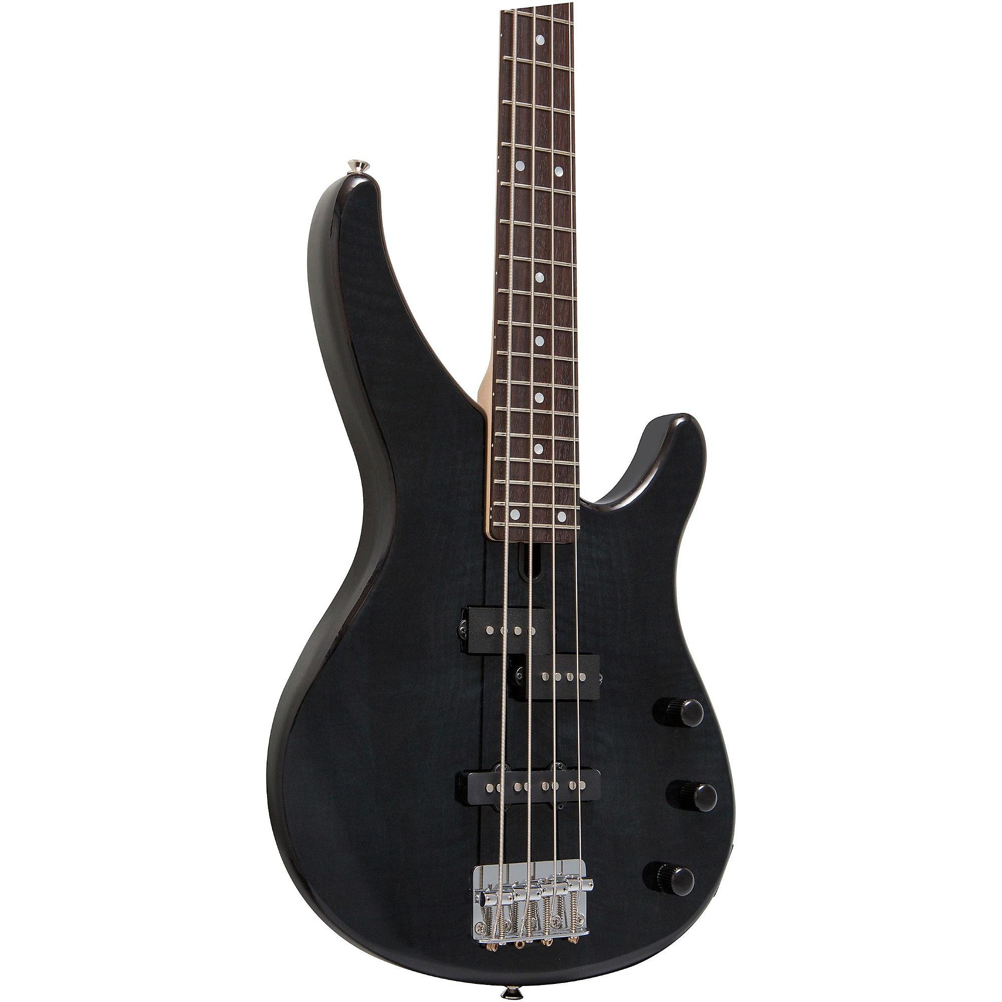 Yamaha TRBX174EW 4-String Electric Bass Guitar - Translucent Black