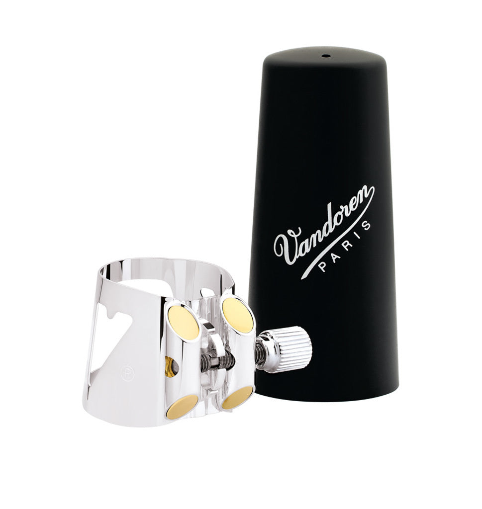 Vandoren Optimum Bb Clarinet Ligature - Silver Plated