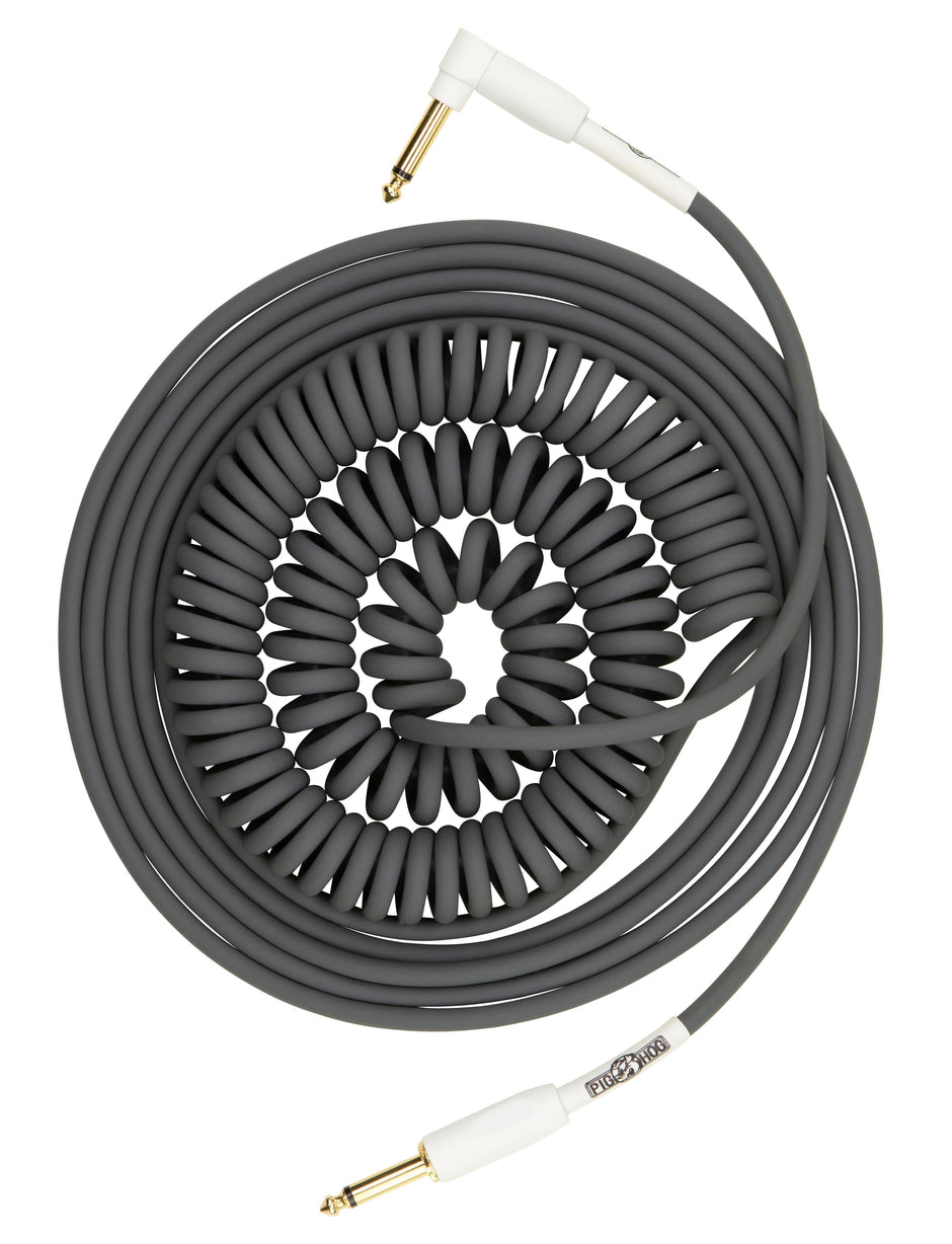 Pig Hog "Half Coil" Instrument Cable, 30 ft