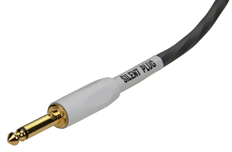 Pig Hog Hex Series Silent Plug Instrument Cable 18.6 ft - Straight Plug