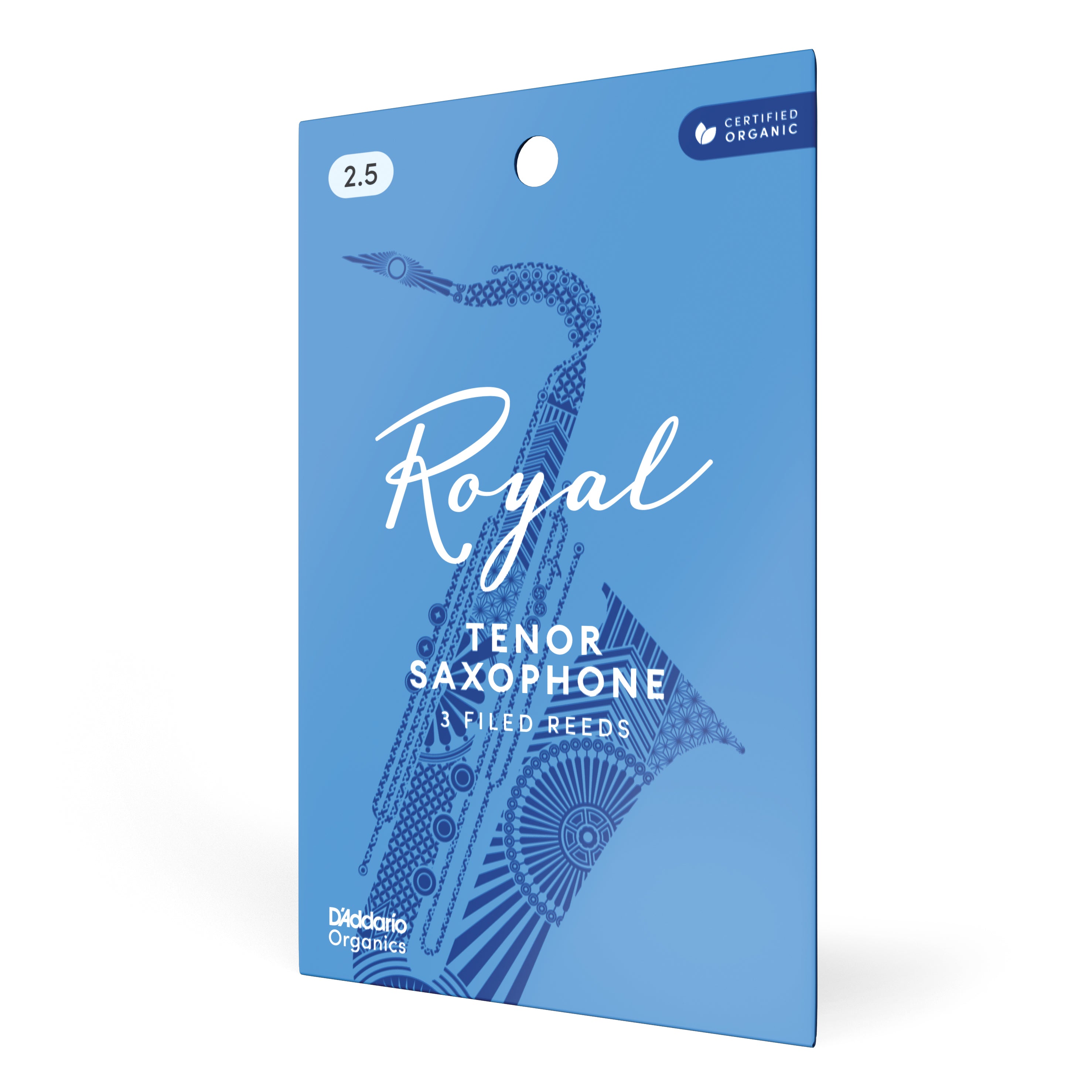 Rico Royal Tenor Saxophone Reeds (3 Pack)