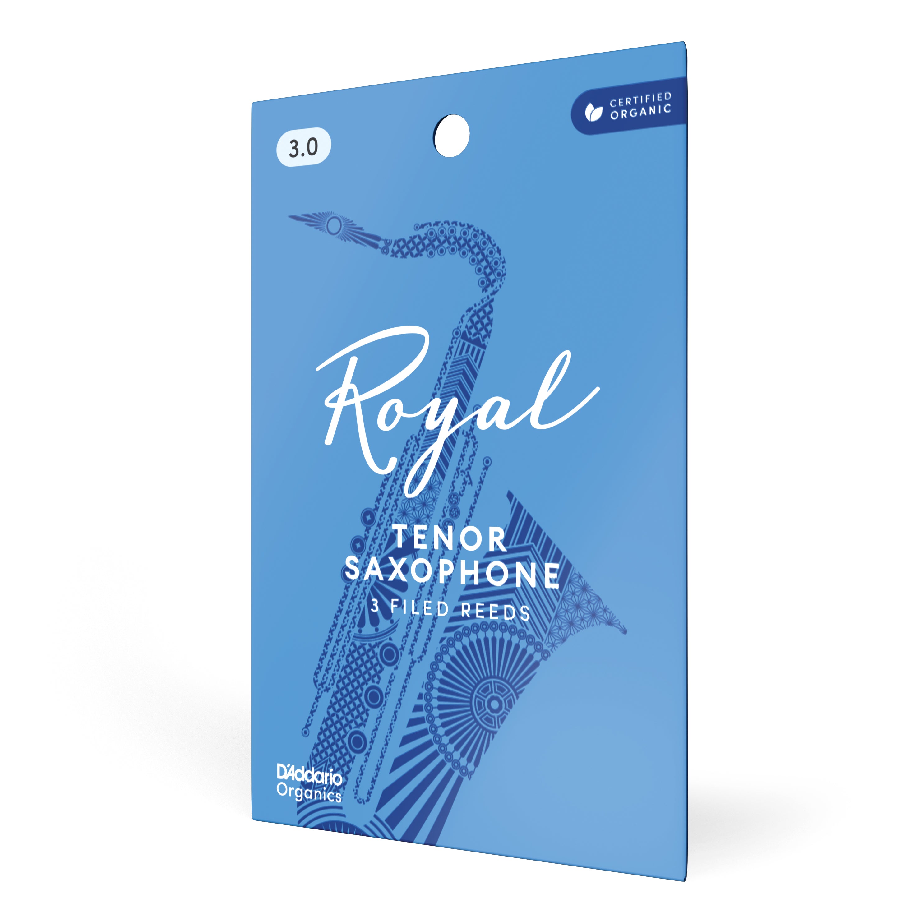 Rico Royal Tenor Saxophone Reeds (3 Pack)