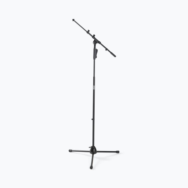 On-Stage One-Handed Boom Microphone Stand with Tripod Base