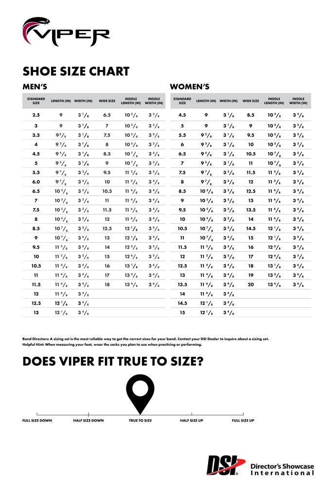 DSI Viper Marching Band Shoe