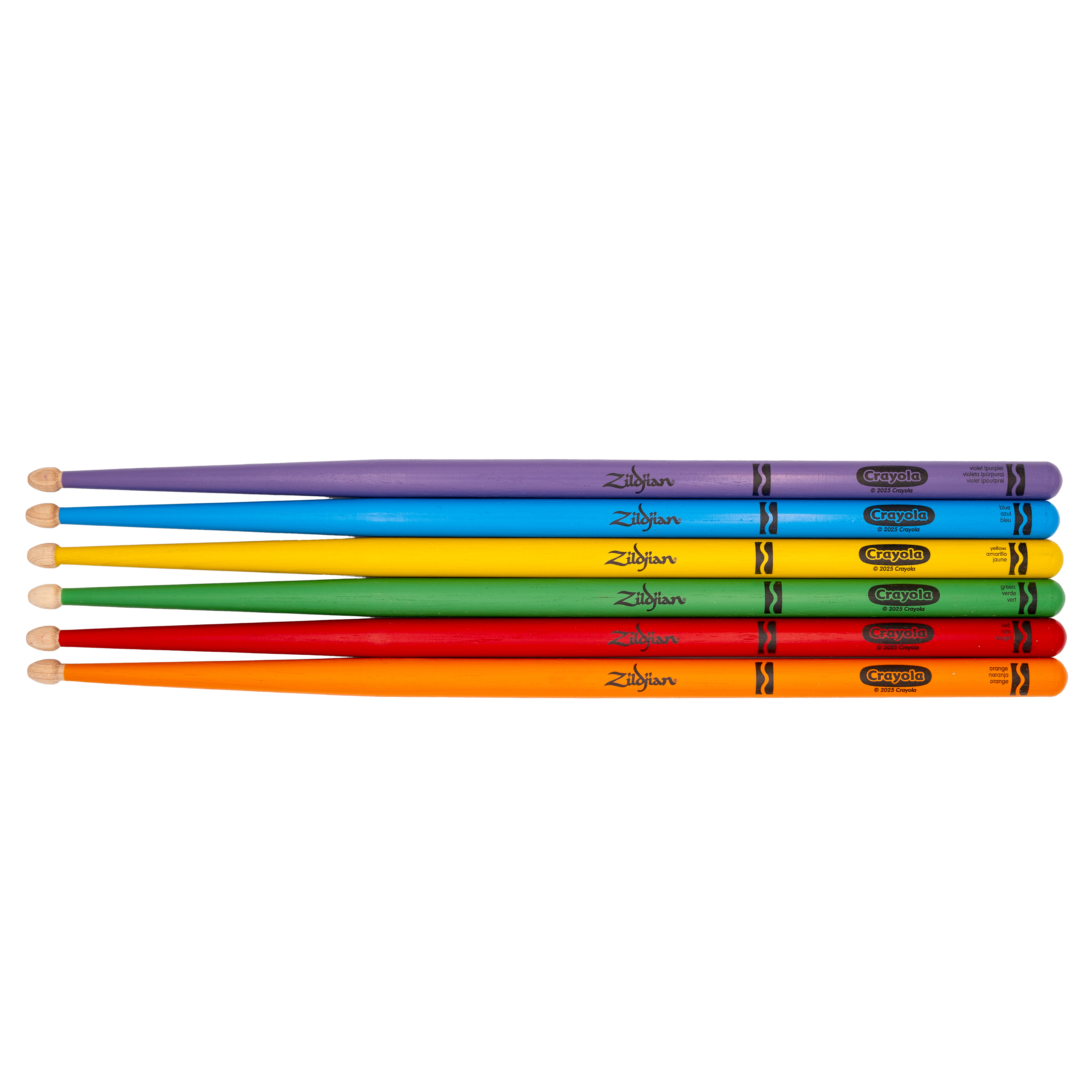 Zildjian x Crayola Kids Drumsticks w/ Practice Pad