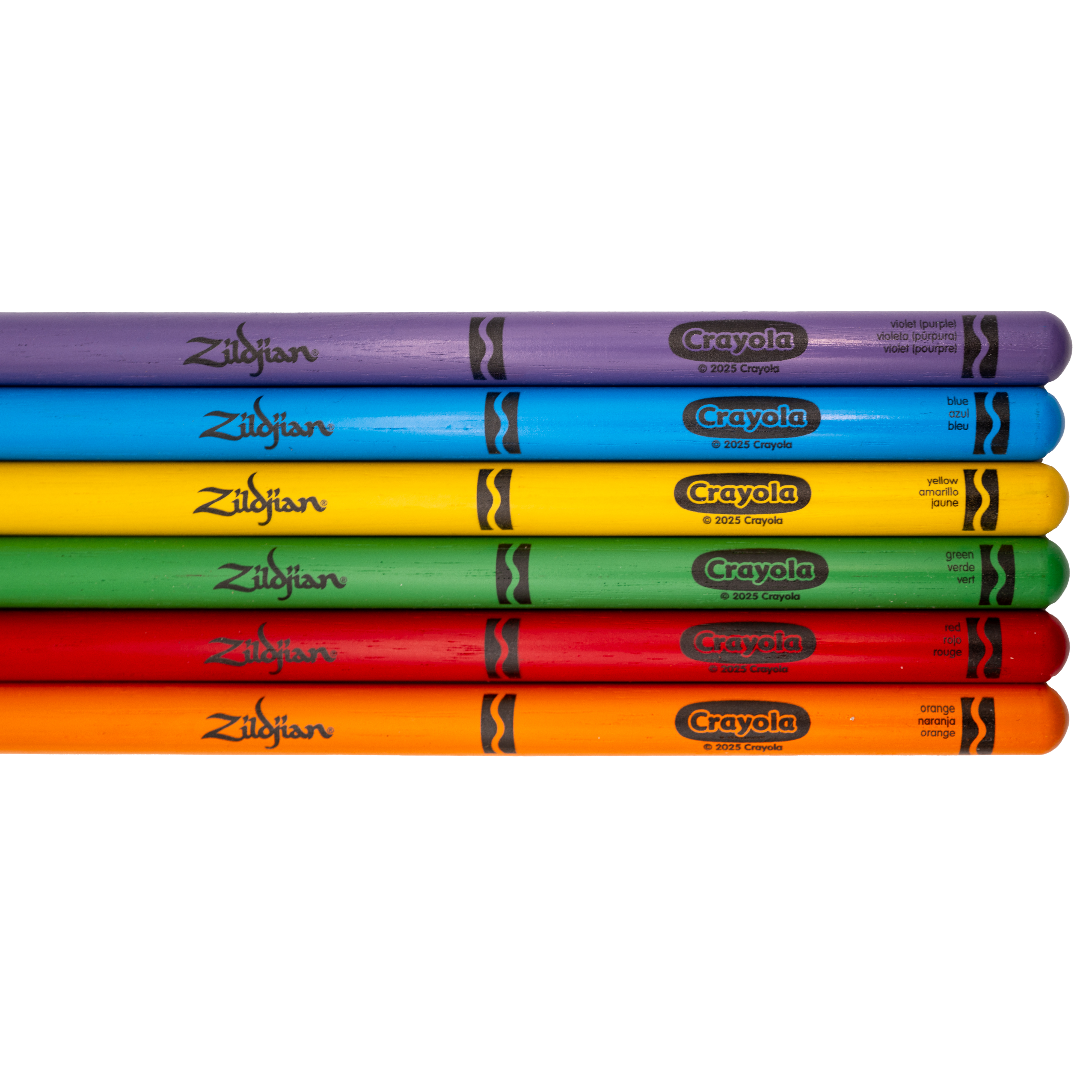Zildjian x Crayola Kids Drumsticks w/ Practice Pad