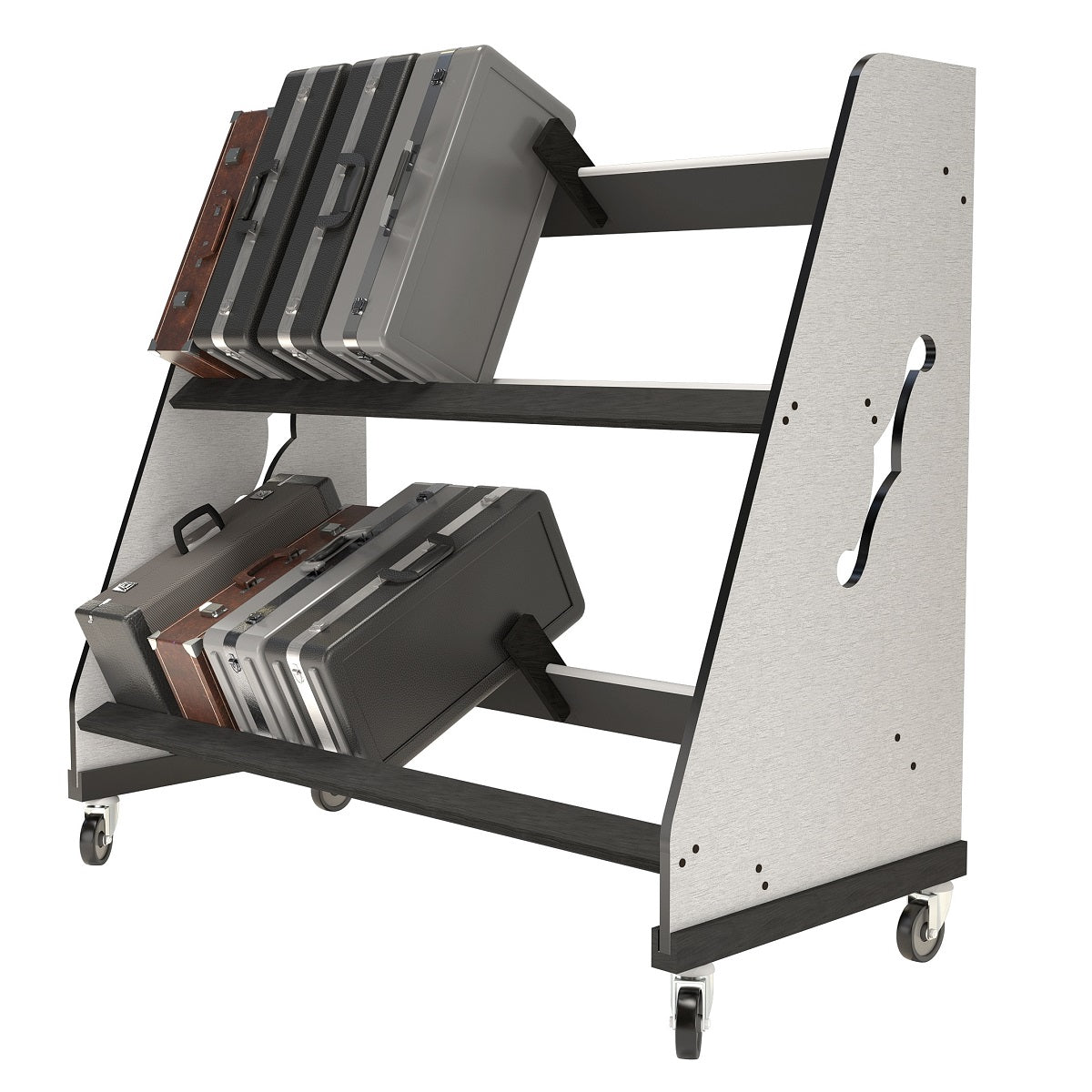 The Band Room™ Trumpet Case Storage Rack for Music Teachers