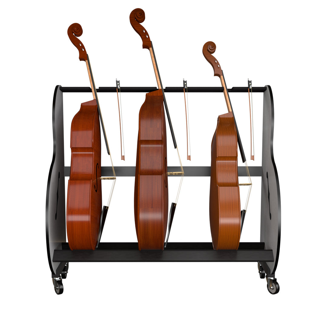The Band Room™ Double Bass Storage Rack for Music Teachers