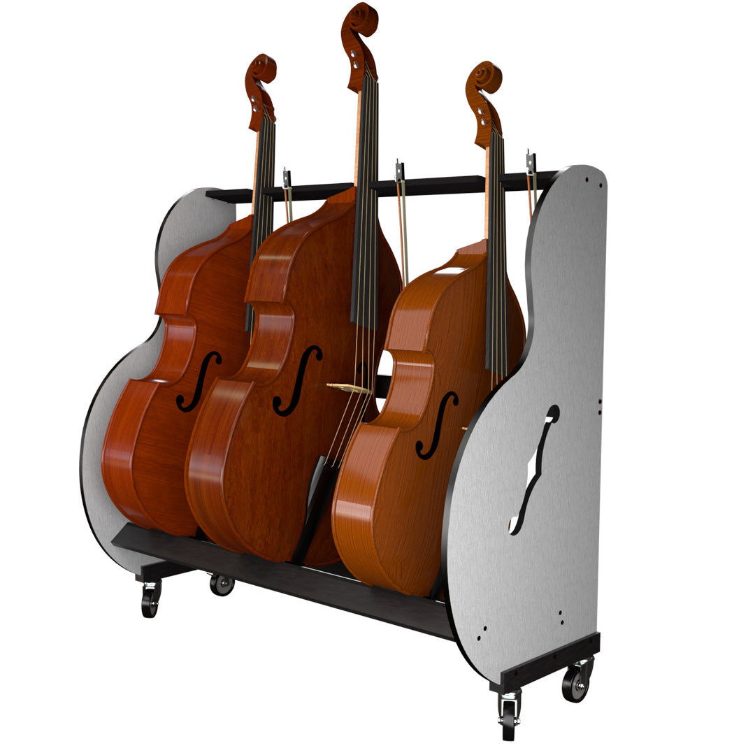 The Band Room™ Double Bass Storage Rack for Music Teachers