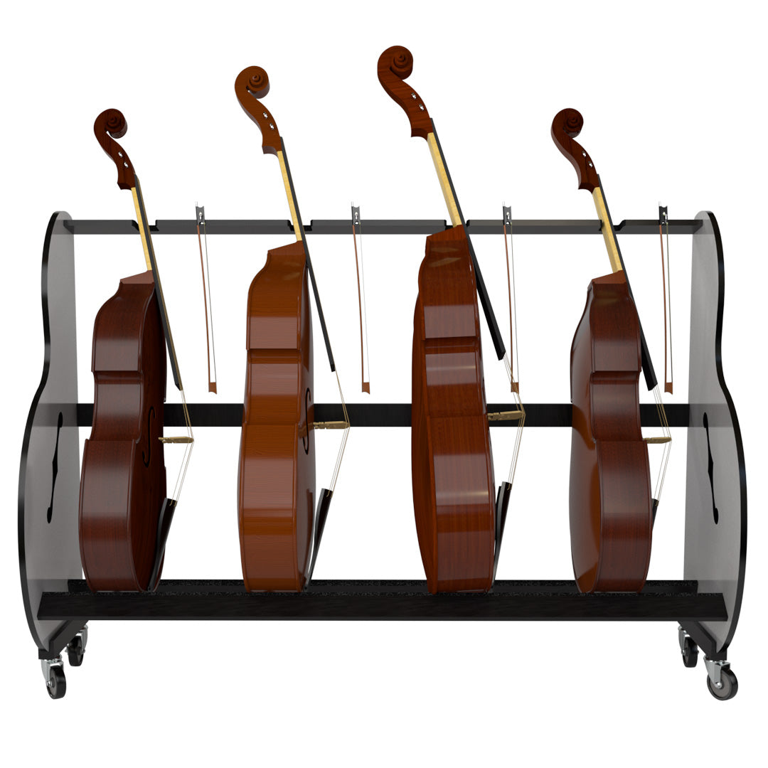 The Band Room™ Double Bass Storage Rack for Music Teachers