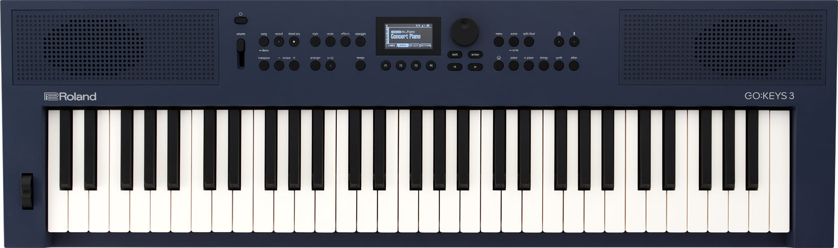Roland GO:KEYS 3 Music Creation Keyboard - Midnight Blue