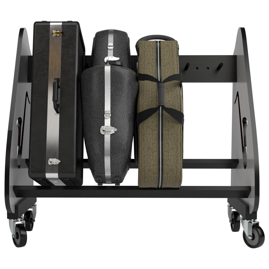The Band Room™ Mobile Saxophone Case Storage Rack for Music Teachers