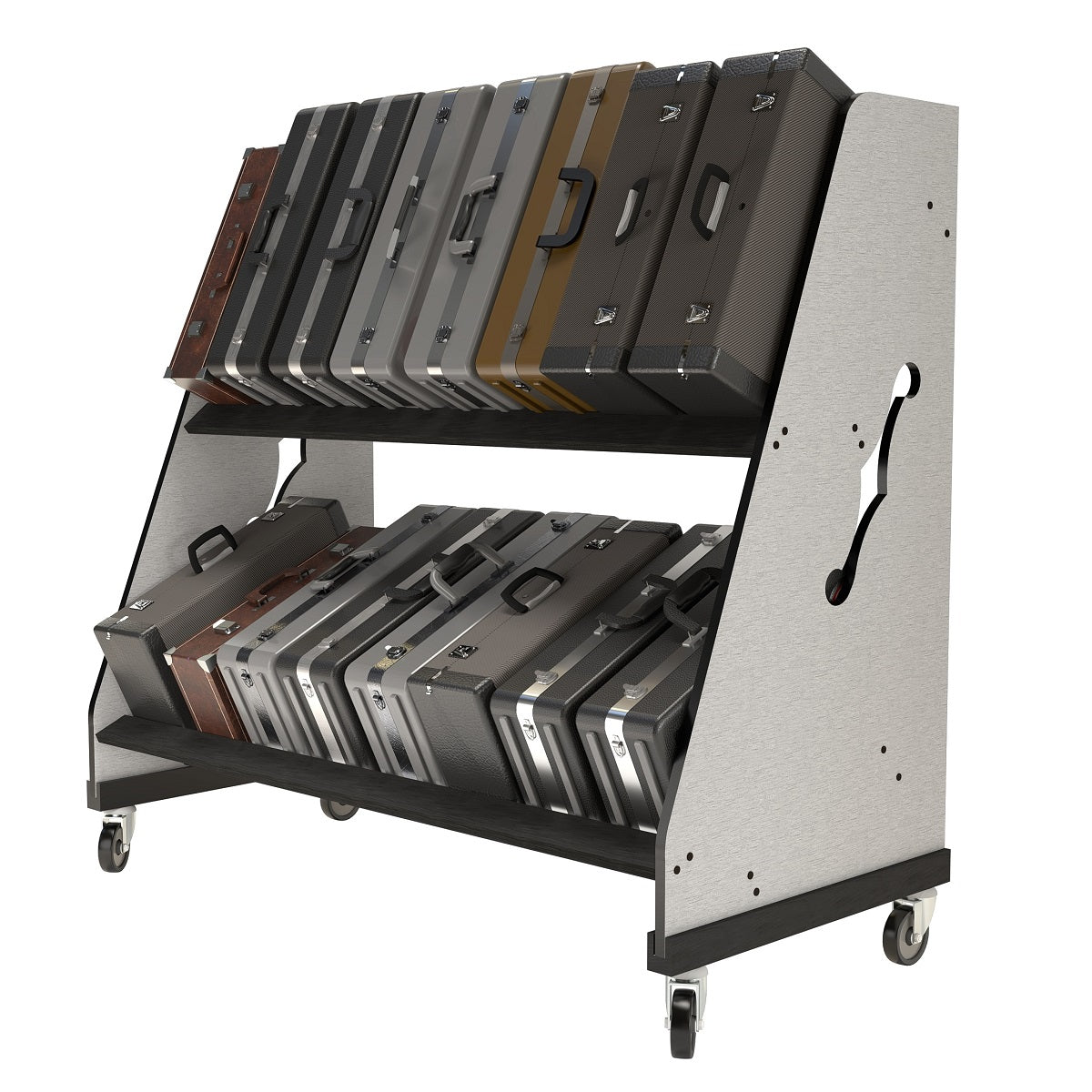 The Band Room™ Trumpet Case Storage Rack for Music Teachers