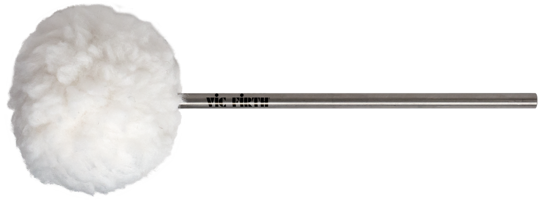 Vic Firth VicKick Beater, Fleece-Covered Felt