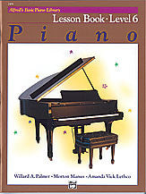 Alfred's Basic Piano Course: Level 6