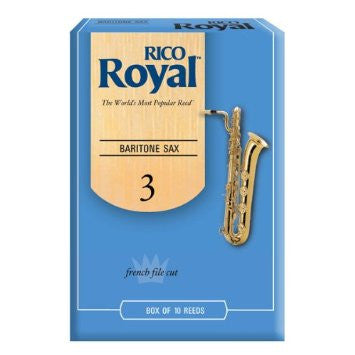 Rico Royal Baritone Sax Reeds (box of 10)